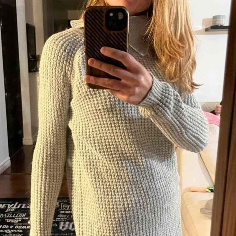 Sweater Turtleneck small grey